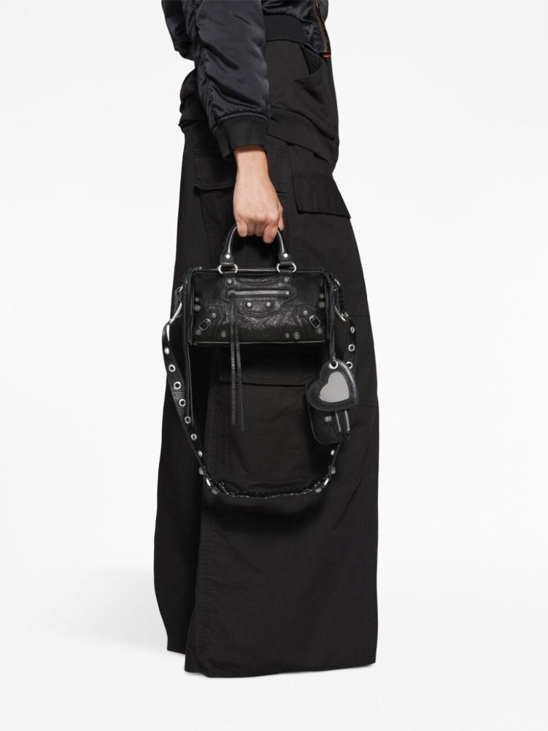 Black Le Cagole Mini Bag
