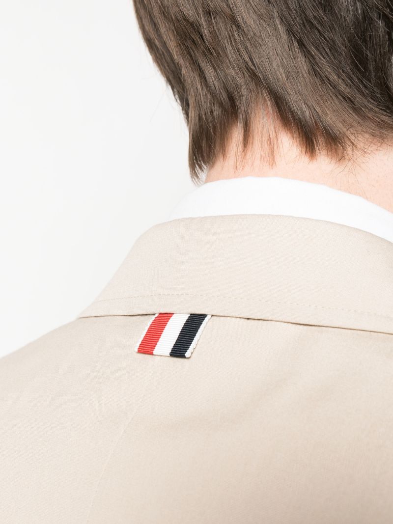 Neutral Single-breasted Jacket