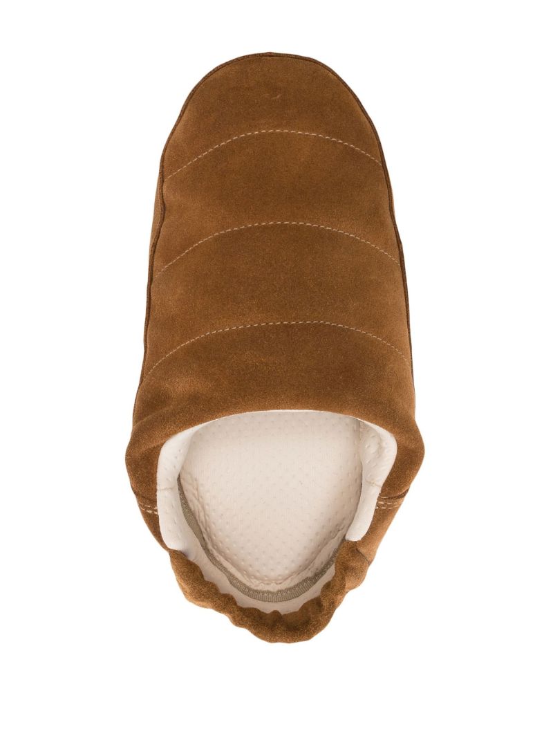 Brown Evolution 60 Suede Mules