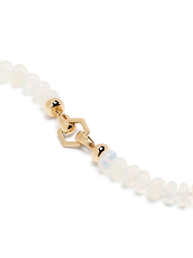 18kt Gold Opal Necklace