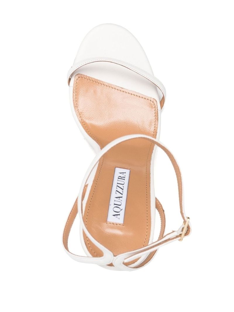 White Olie 105 Leather Sandals