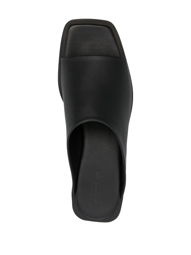 X Bianca Saunders Black Morant Slides