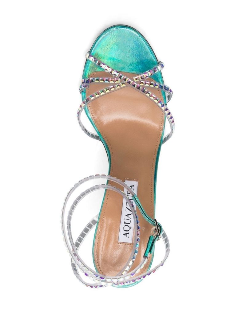Blue Dance Plexi 105 Leather Sandals