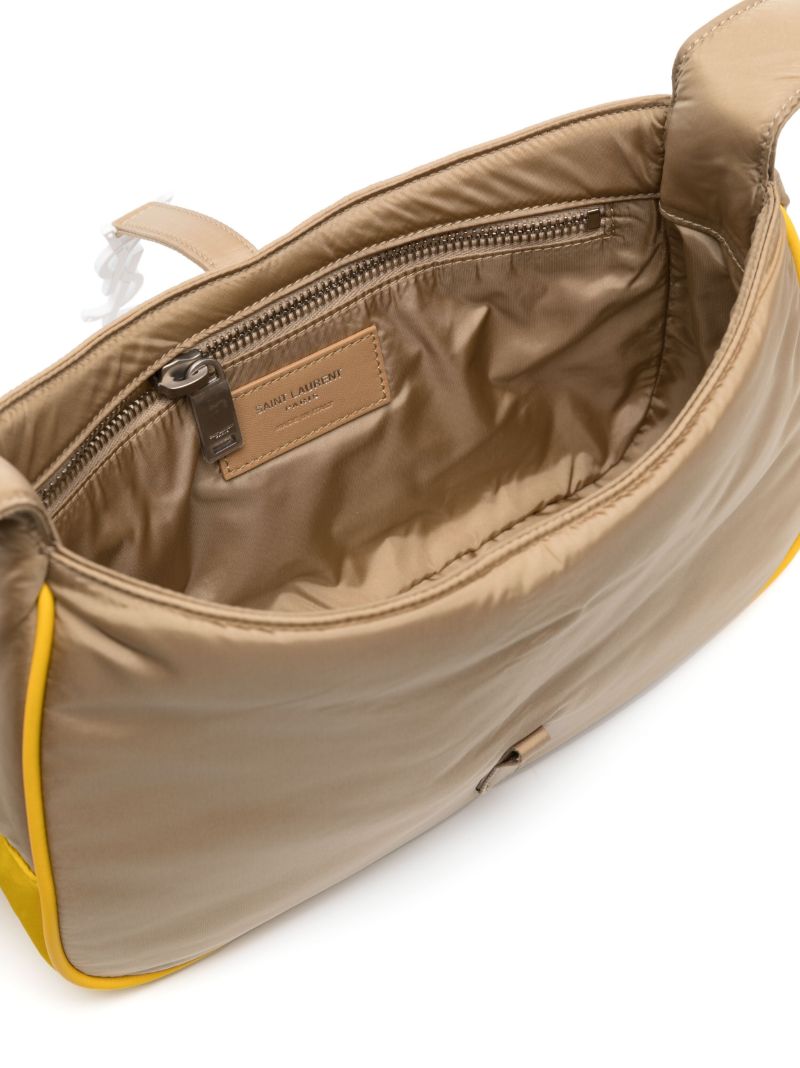 Beige Le 5 Shoulder Bag