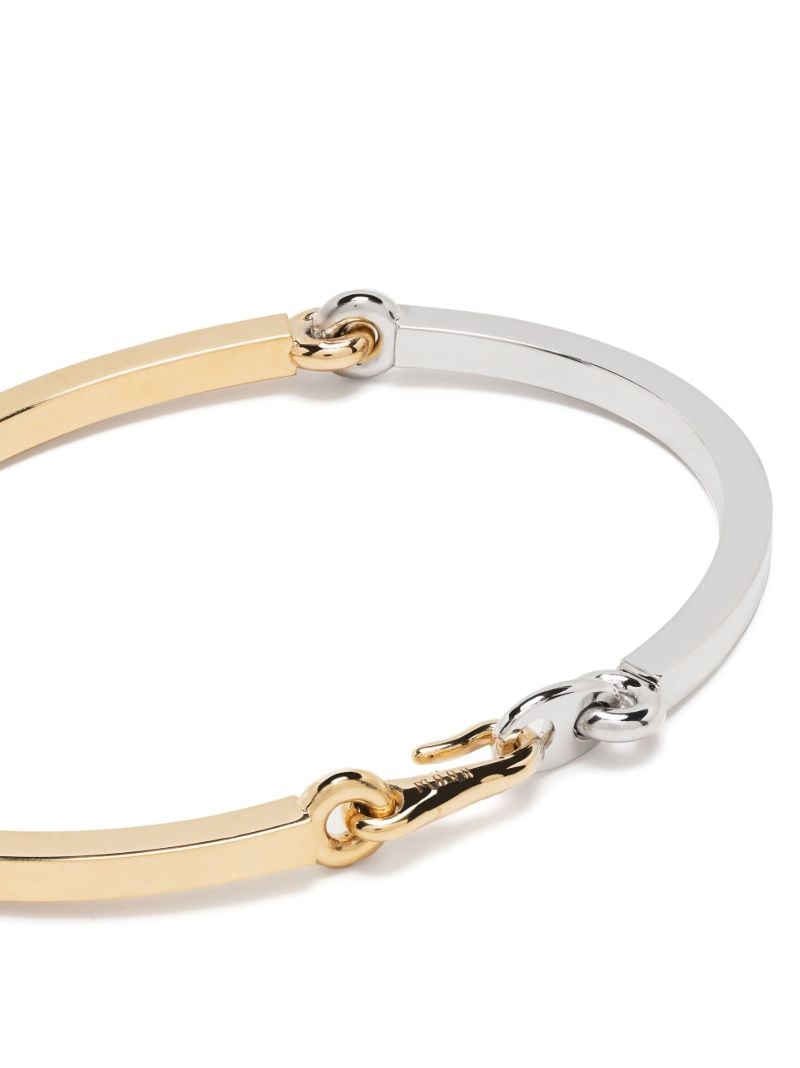 Gold Mixed Metal Bracelet