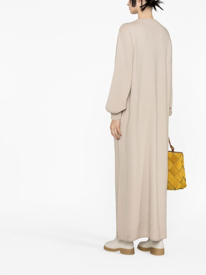 Neutral Cashmere Maxi Dress