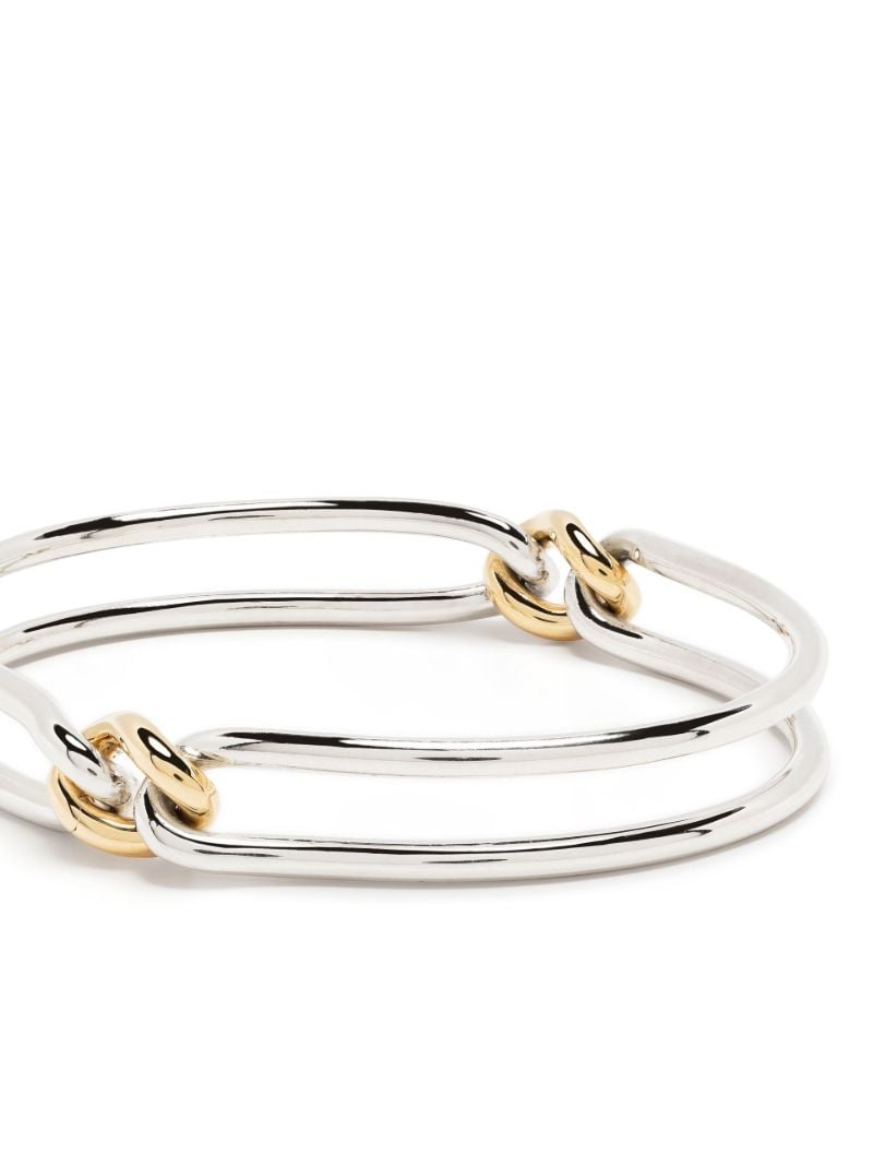 Sterling Silver Unity Bangle Bracelet