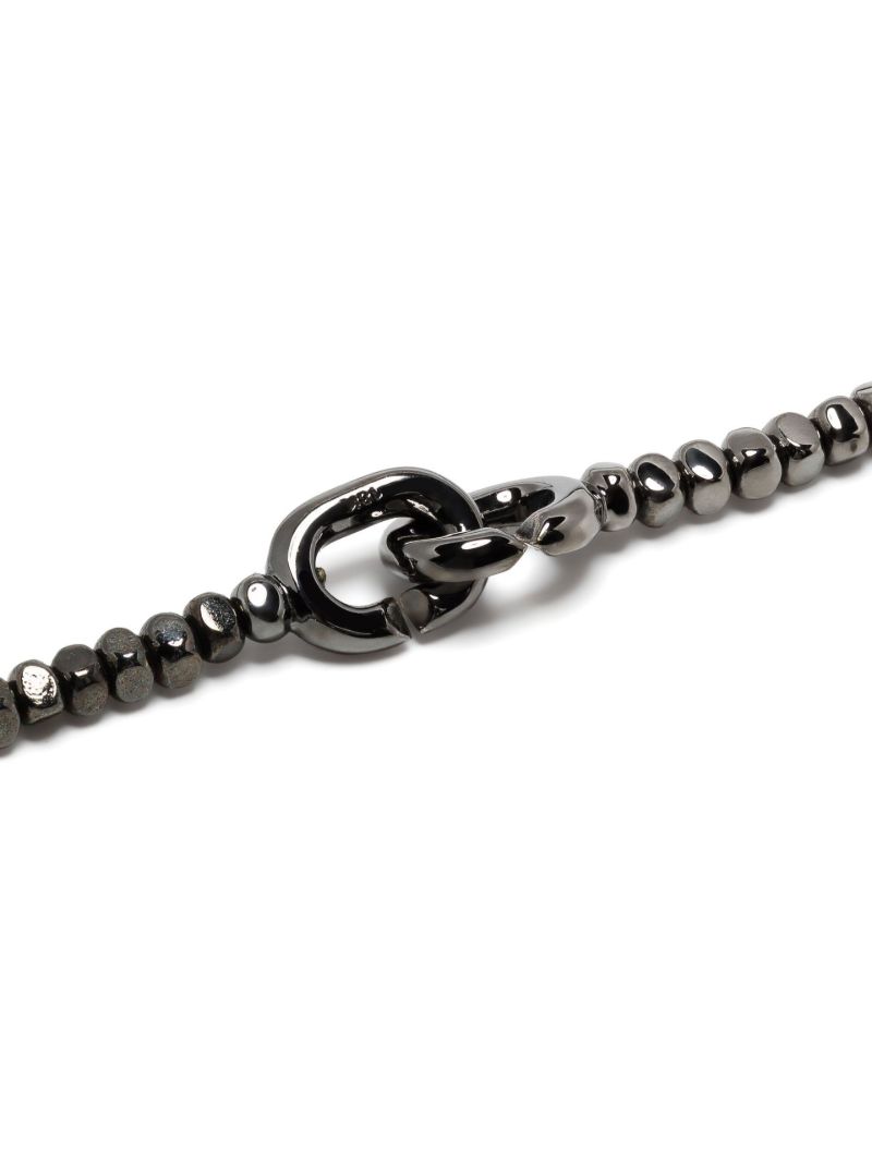 18k Black Gold Noix Double Wrap Bracelet