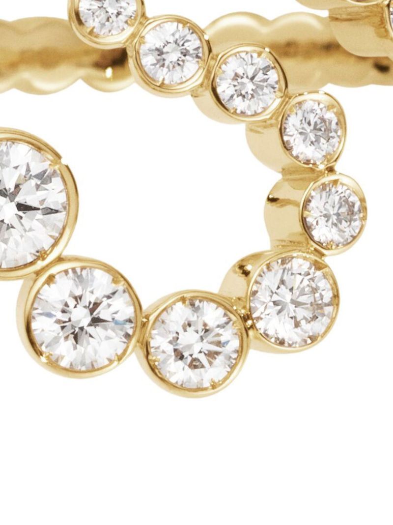 18k Yellow Gold Ensemble S Diamond Ring