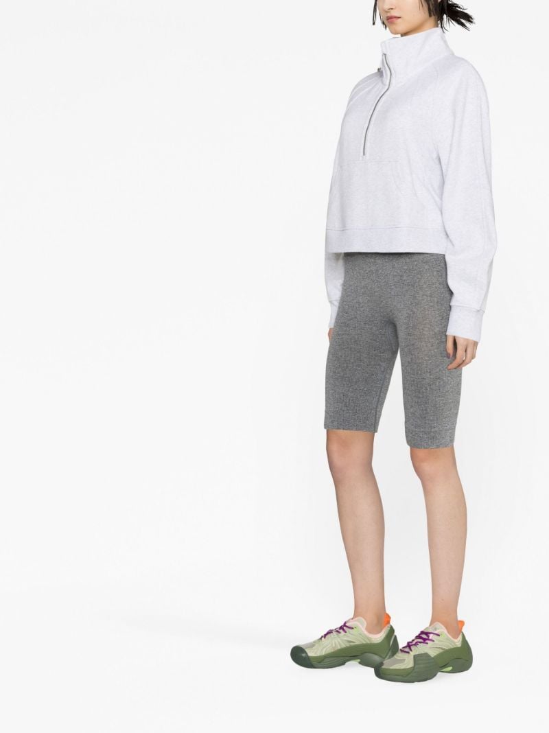 Grey Scuba Zip-up Sweatshirt