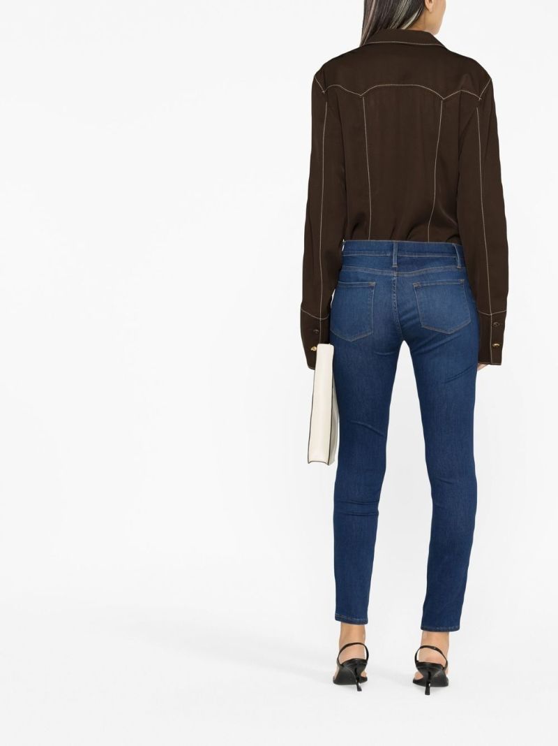 Blue Le Skinny De Jeanne Jeans