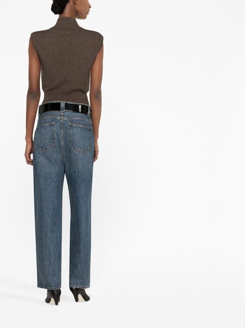 Blue Preen Wide-leg Jeans