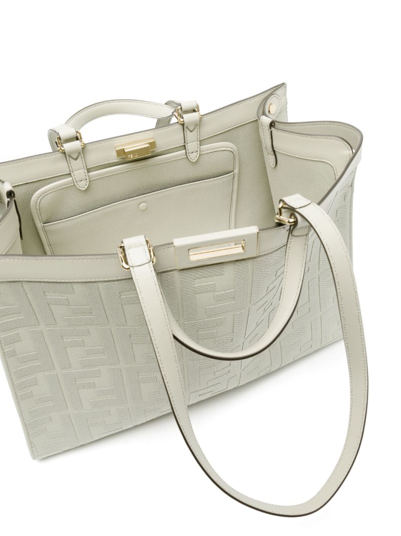 Green X-tote Medium Tote Bag