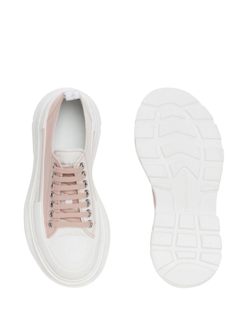 Pink Tread Slick Sneakers