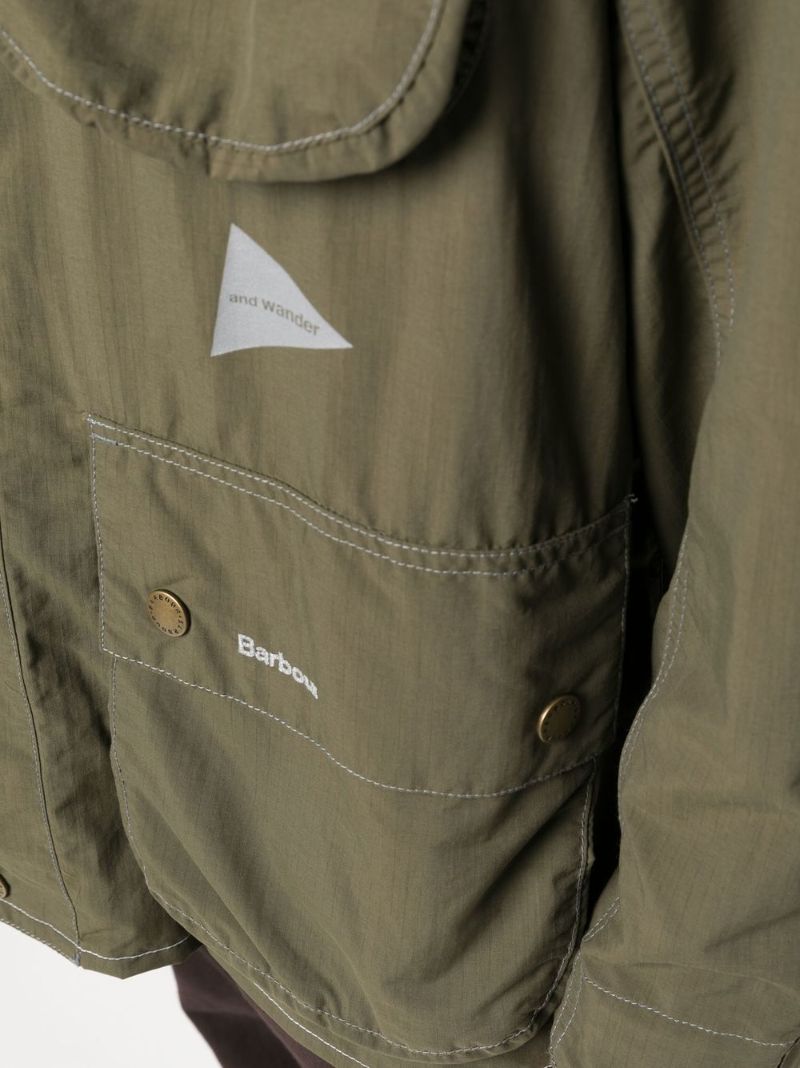 X and Wander Green Pivot Jacket