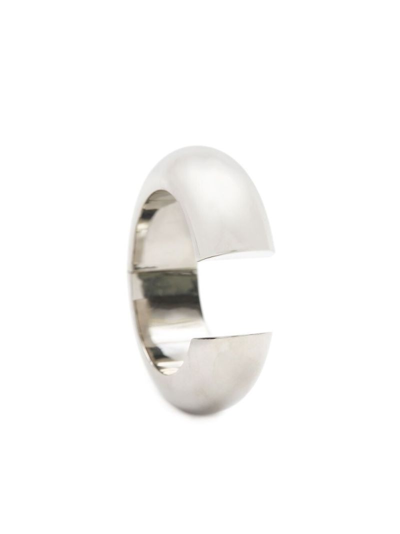 Silver-tone Broken Bracelet