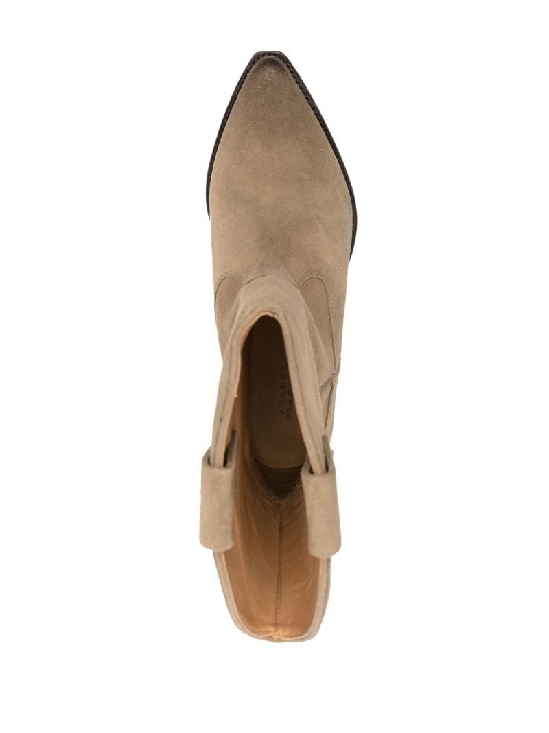 Brown Duerto Suede Ankle Boots