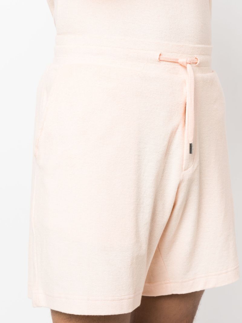 Pink Augusto Terry Shorts