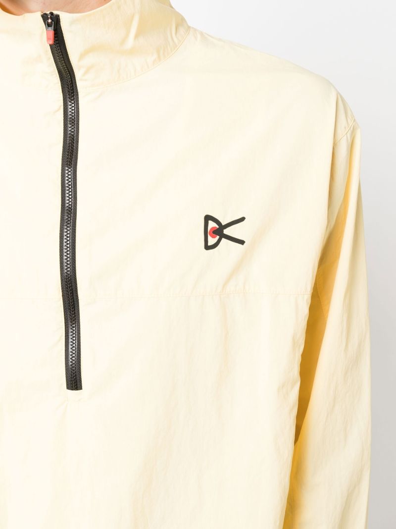 Yellow Theo Half-zip Running Jacket