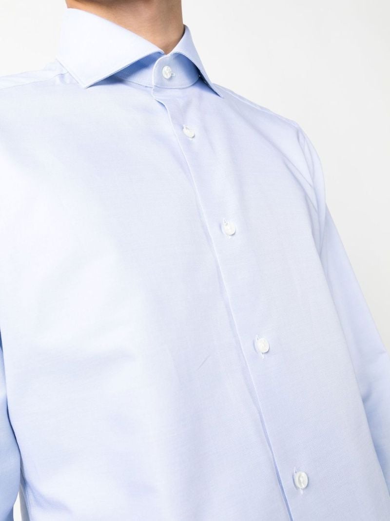 Blue Trofeo Cotton Shirt