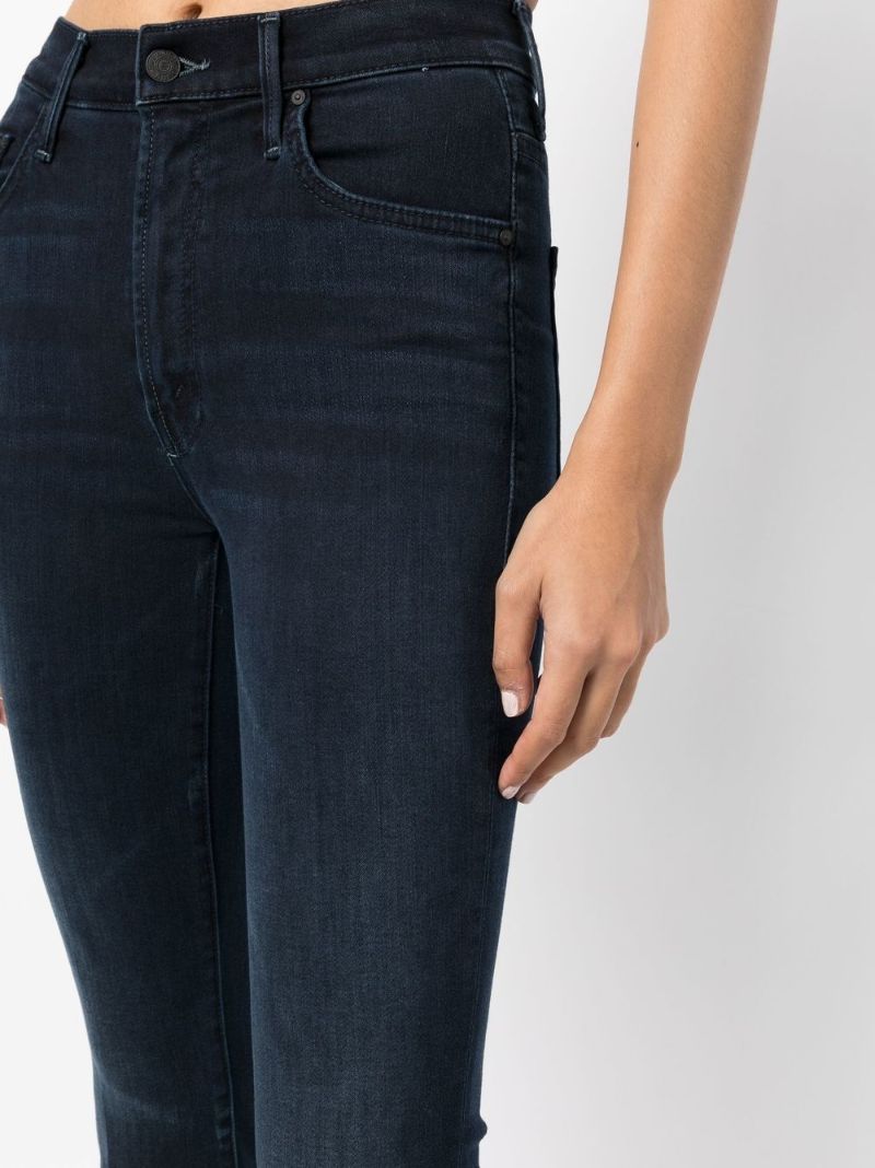 Blue the Hustler Frayed Ankle Jeans