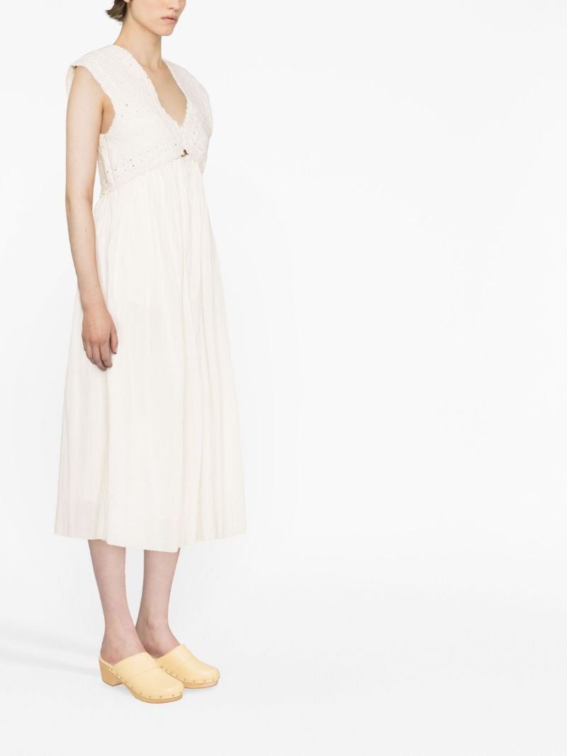 White Camila Cotton Dress