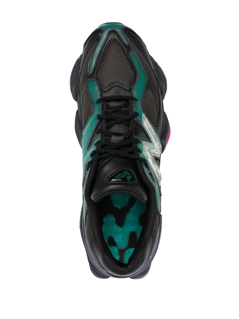 X Mowalola Black Sneakers