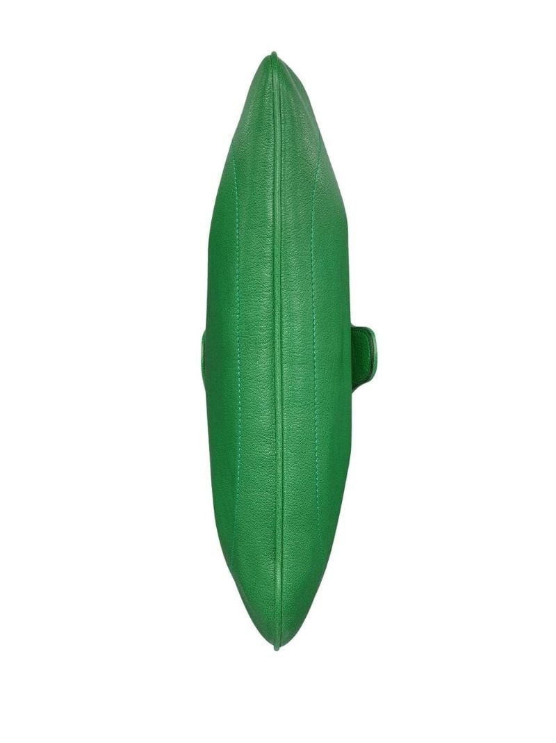 Green Aphrodite Medium Leather Shoulder Bag