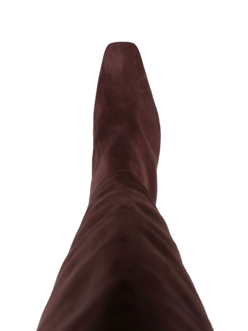 Brown Remy Knee High Boots