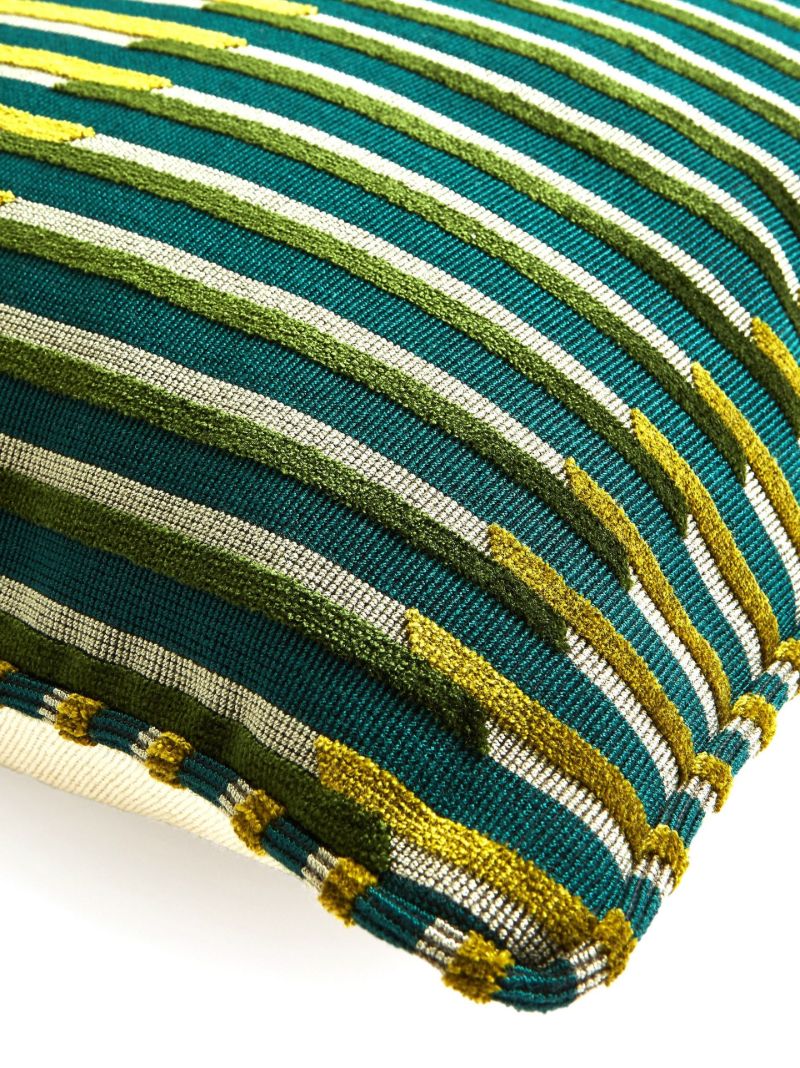 Green Pierre Frey Velvet Cushion