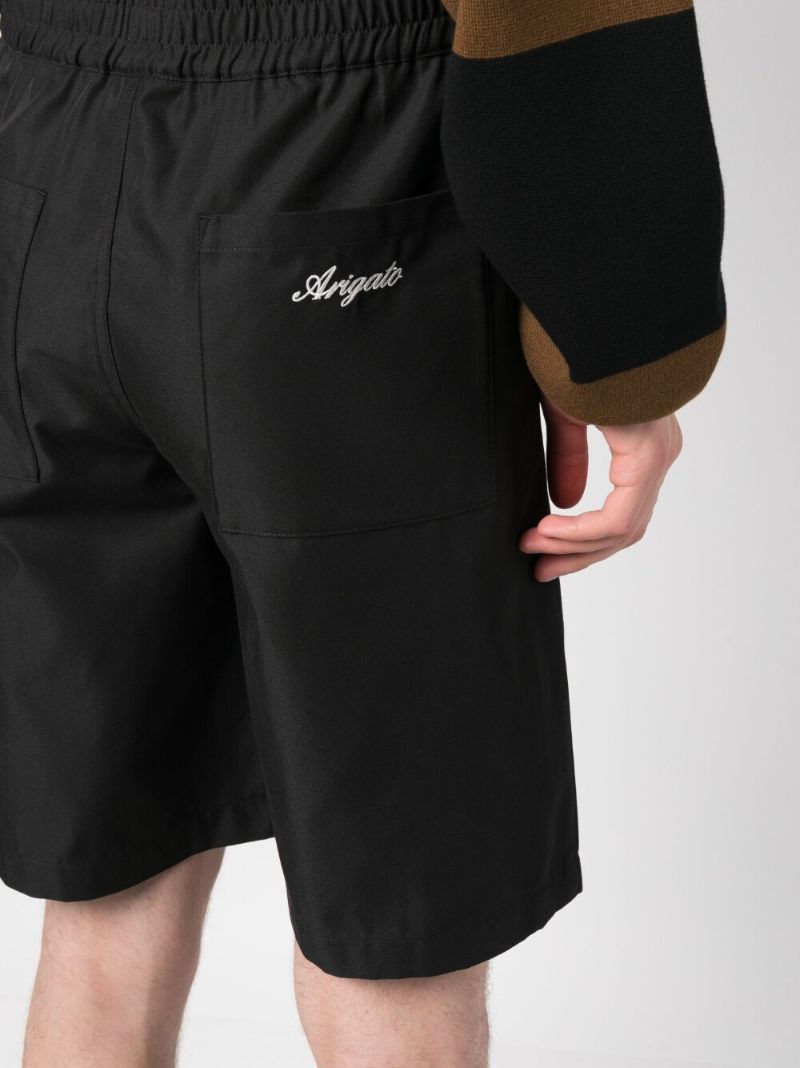 Black Vapor Tailored Shorts