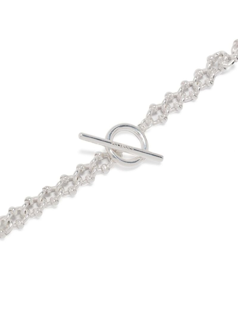 Sterling Silver Dna Necklace