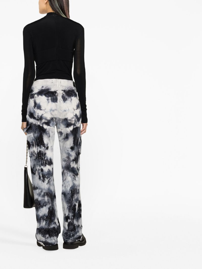 Black Cut-out Top