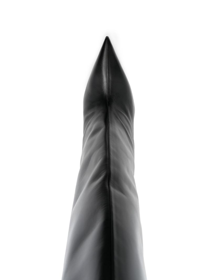 Black Cheope 105 Leather Knee-high Boots