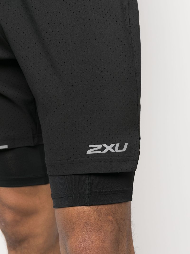 Black Aero 7 Inch Shorts