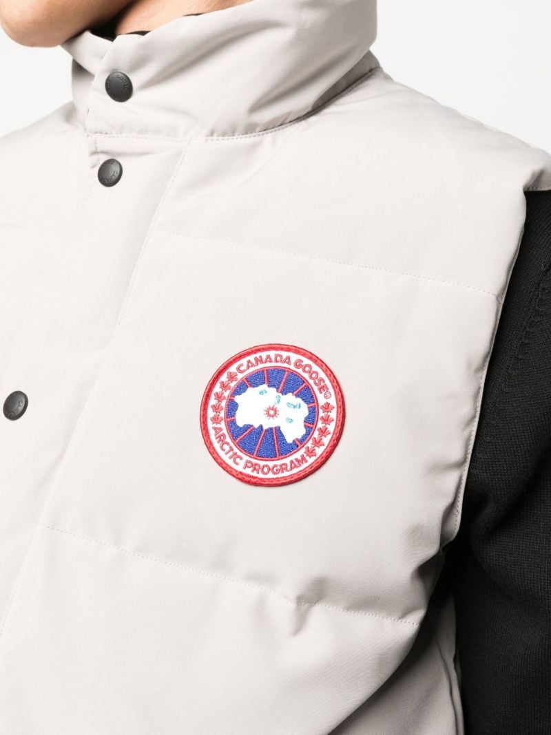 Grey Freestyle Padded Gilet