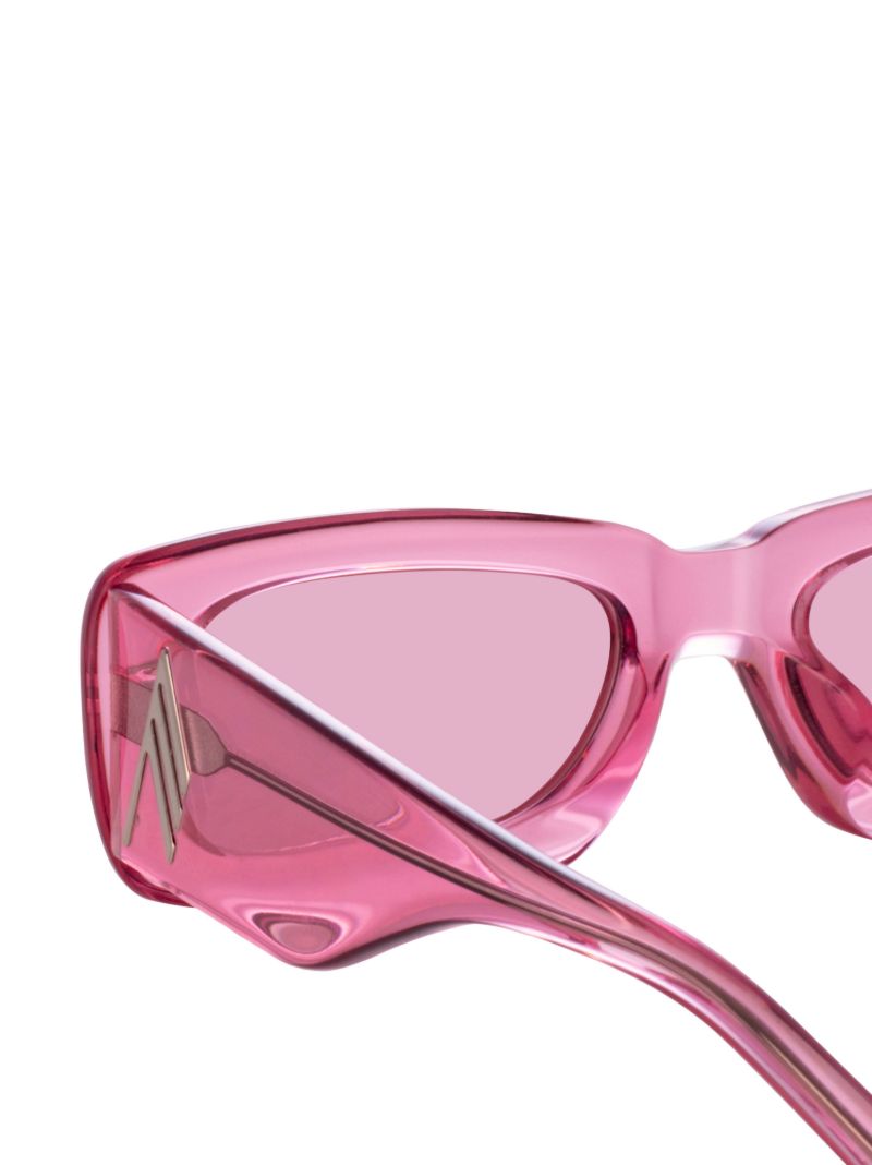 X the Attico Mini Marfa Rectangle Sunglasses