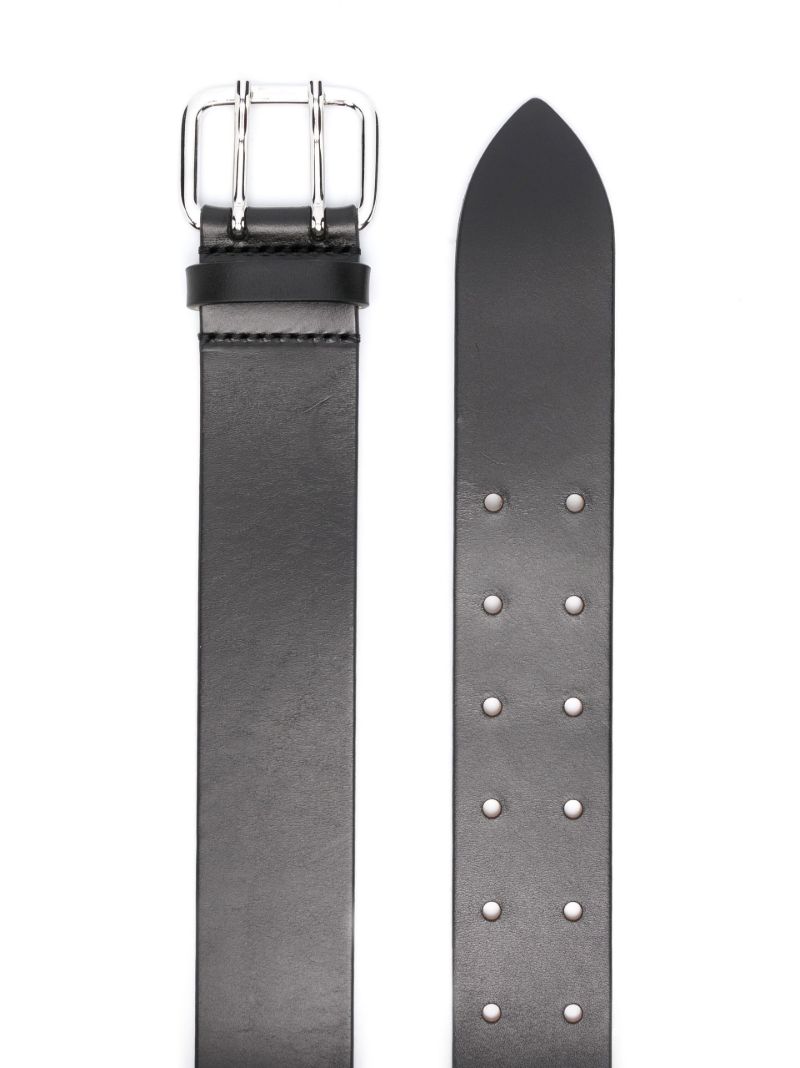 Black Hutch Leather Belt