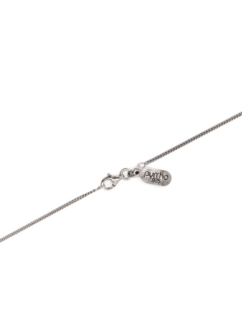 Sterling Silver Open Your Mind Talisman Necklace