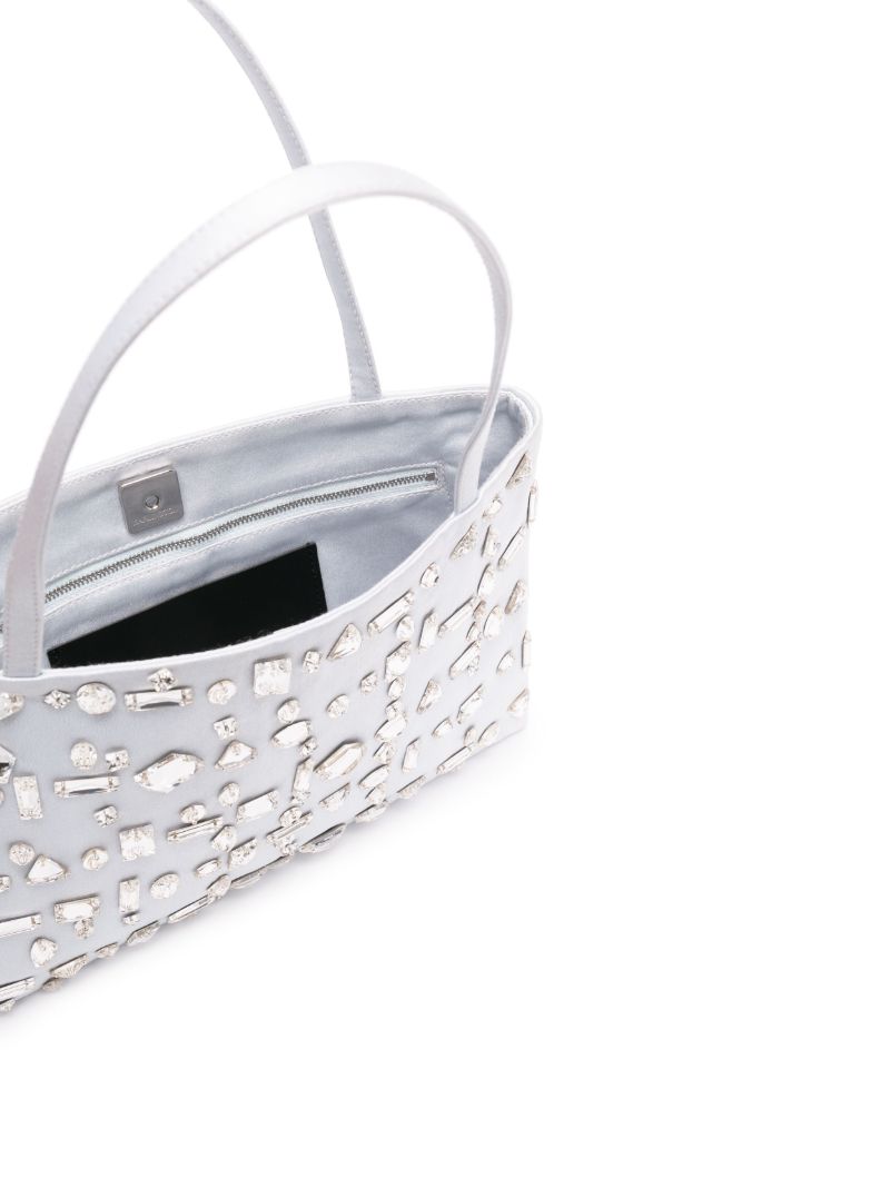 Blue Suki Crystal-embellished Shoulder Bag