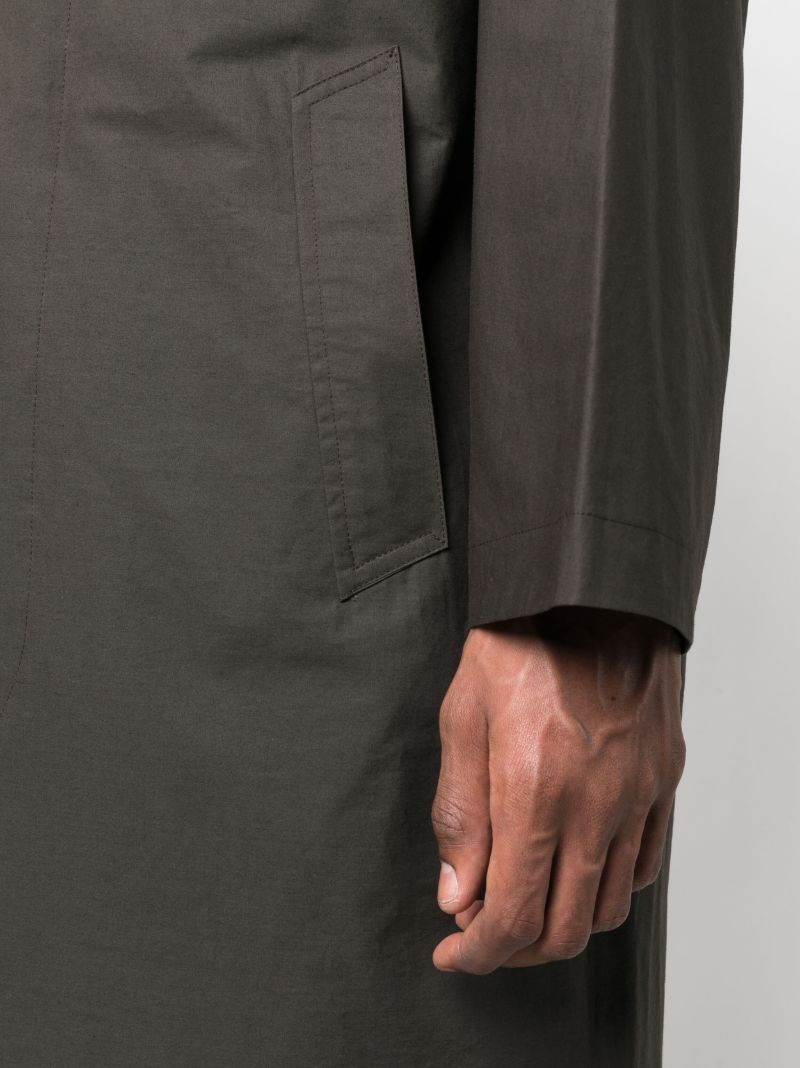 Brown Organic Cotton Parka
