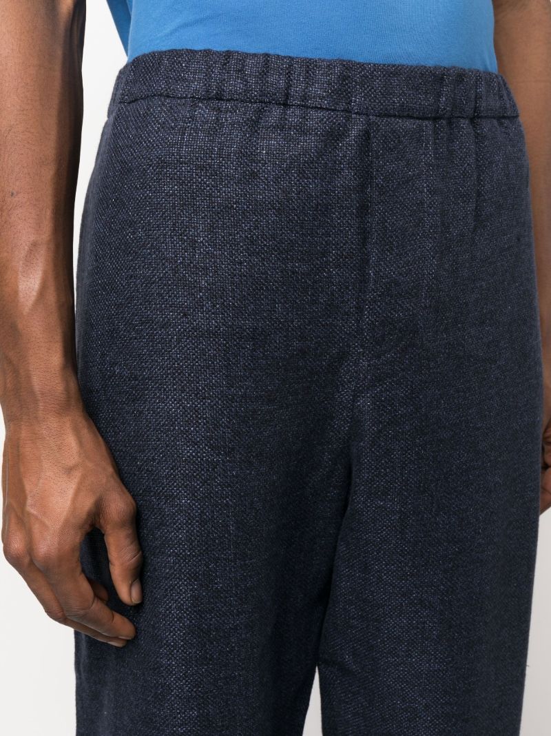 Blue Ed Straight-leg Trousers