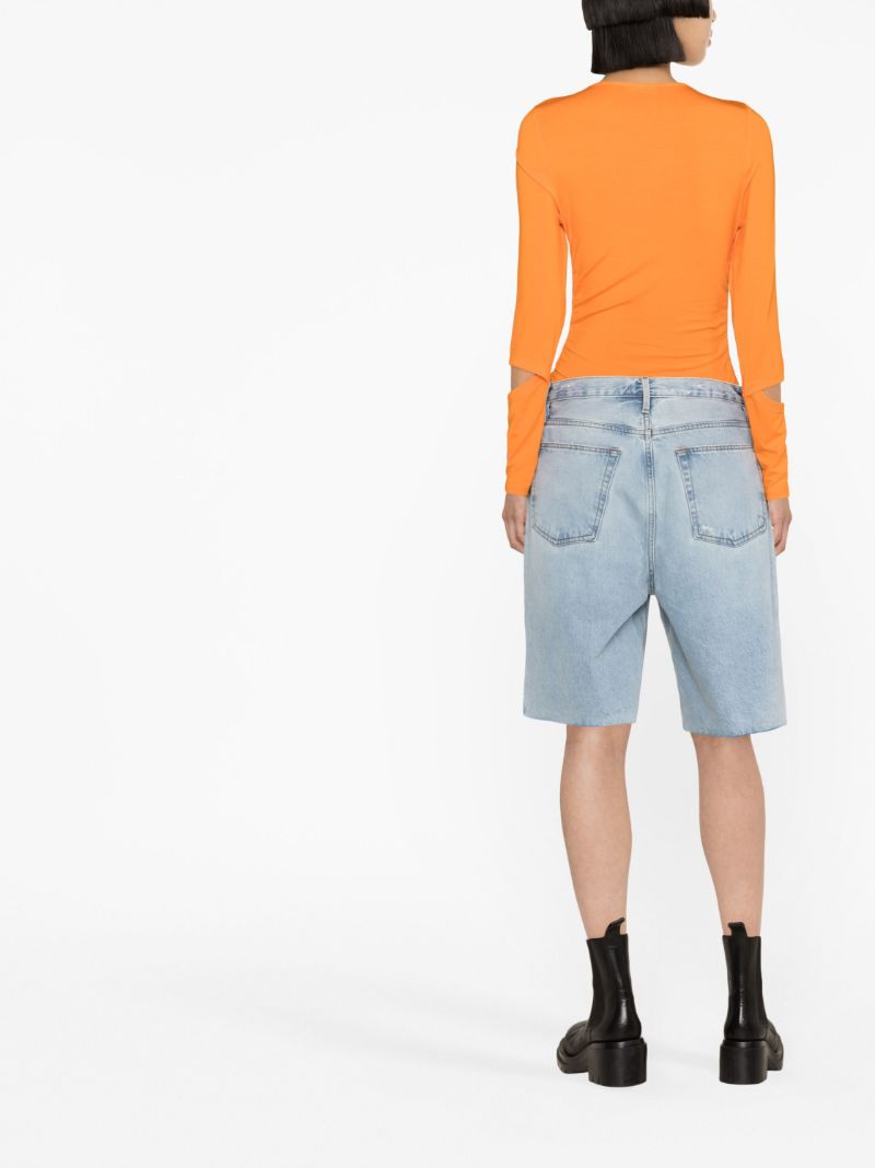 Blue Denim Shorts