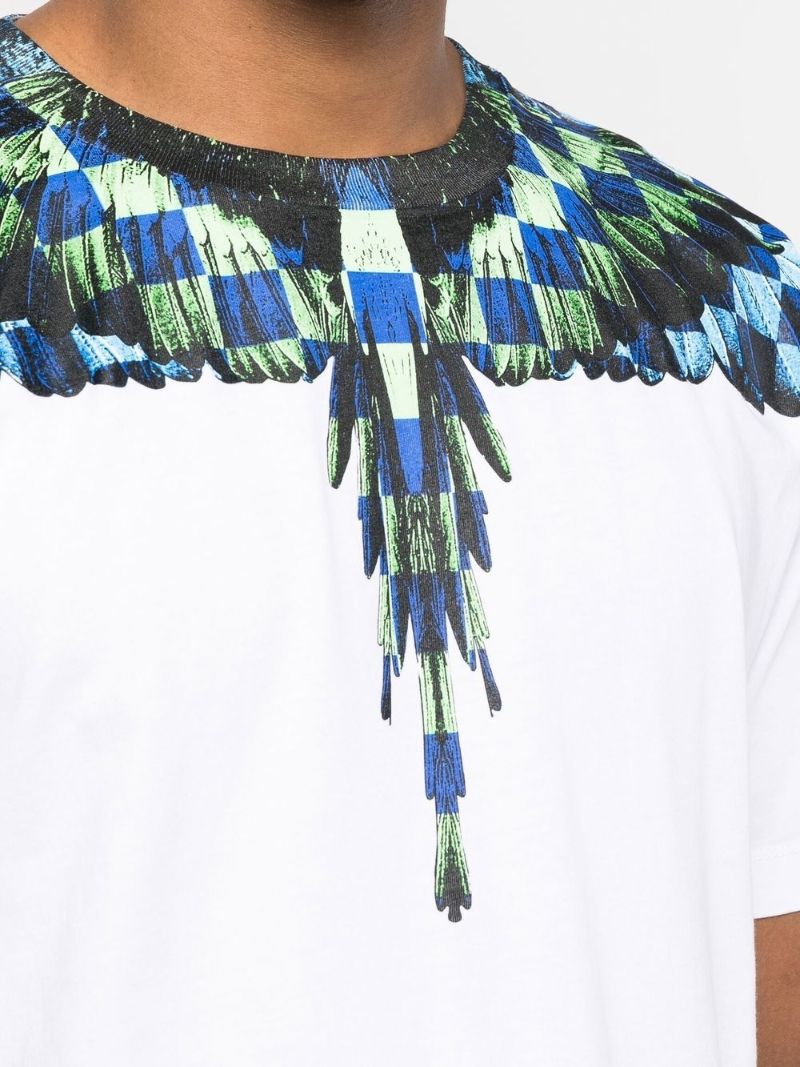 White Chess Wings Cotton T-shirt