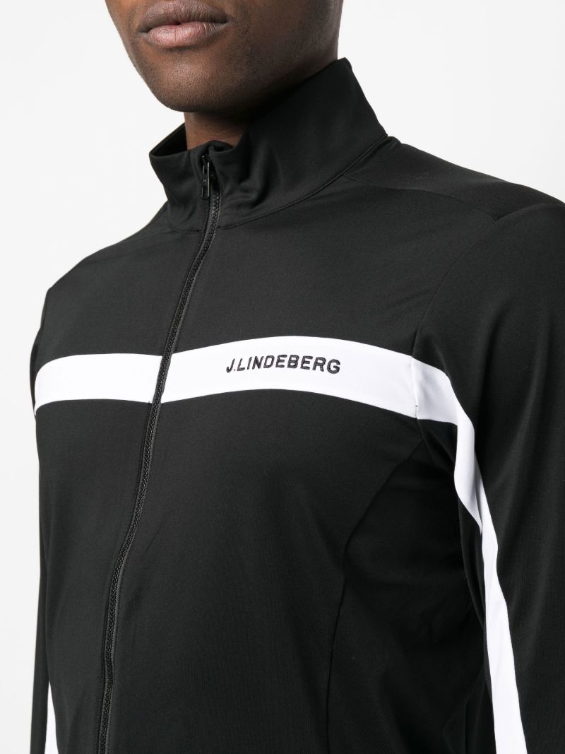 Black Zip Fastening Jacket