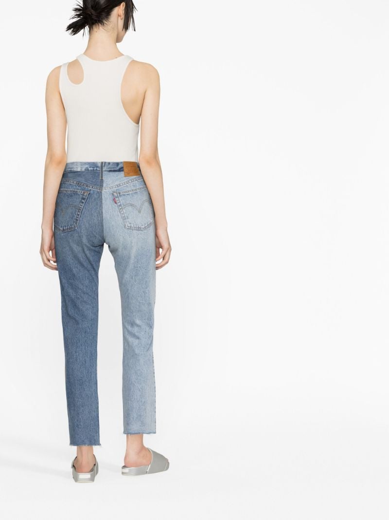 Blue 501 Original Two Tone Jeans