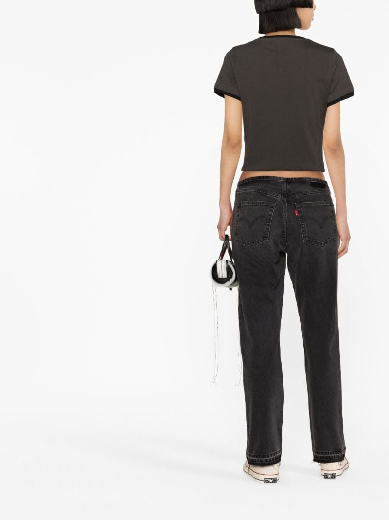 Grey 501 Straight-leg Jeans