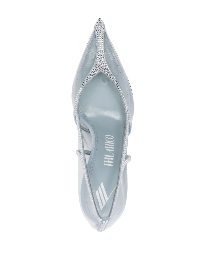 Blue Venus 105 Suede Pumps