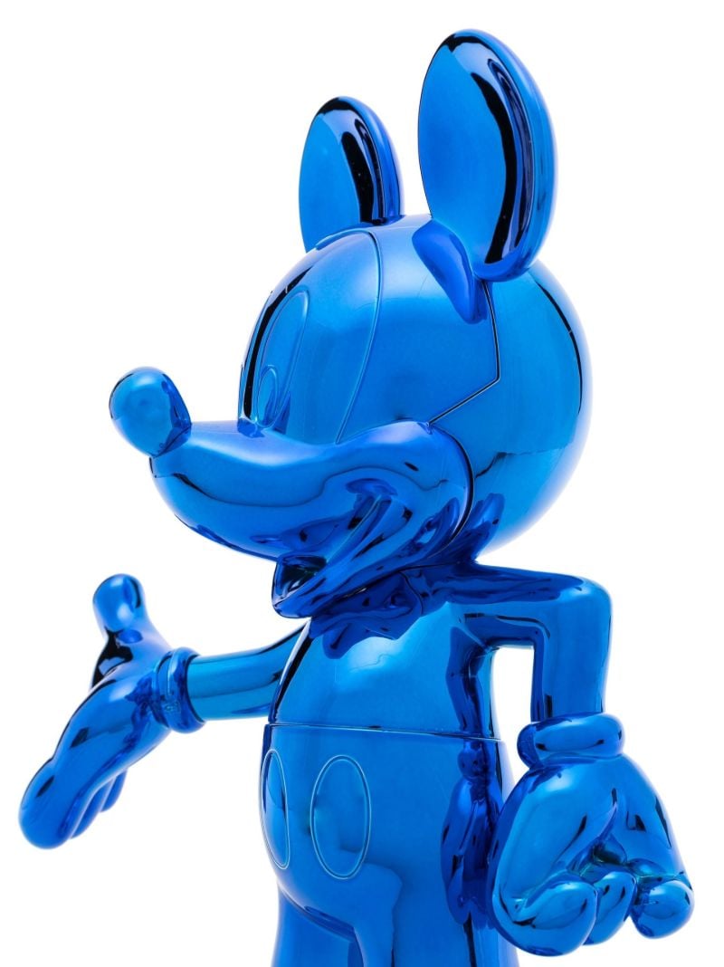 Blue 30cm Chrome Mickey Welcome Collectible