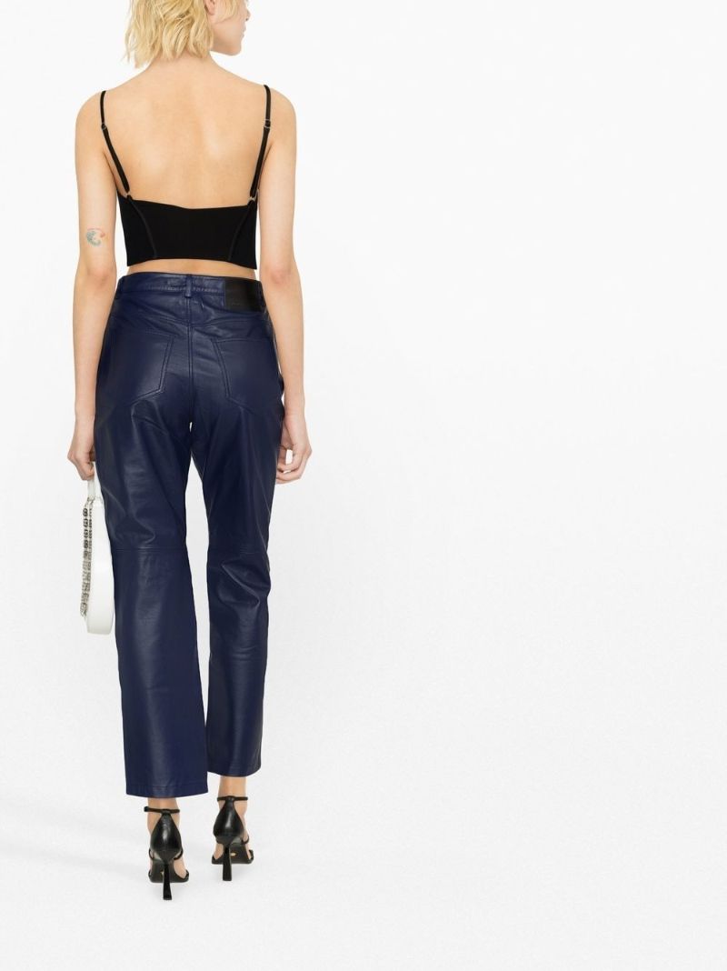 Black Zip-up Bralette Top